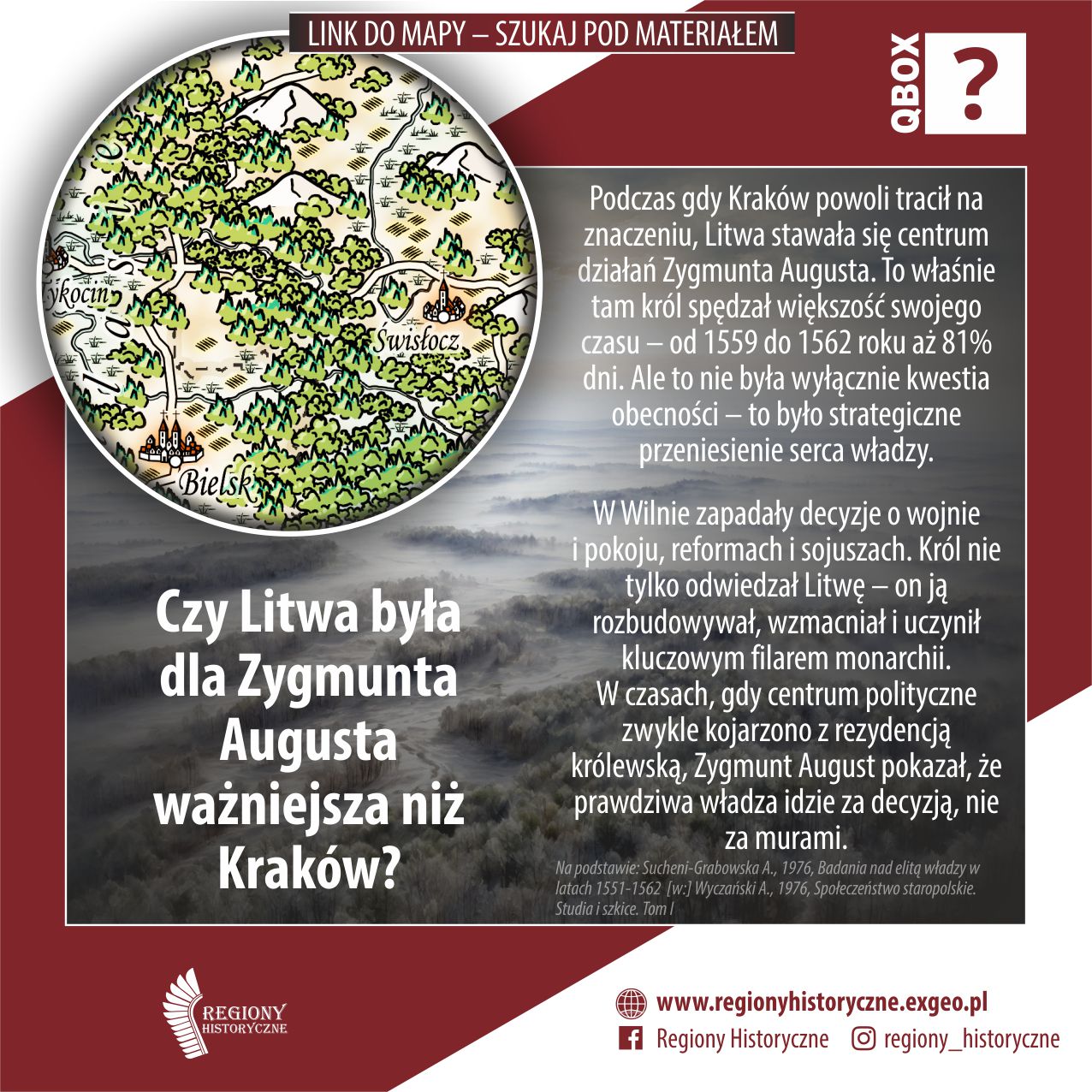 Czy Litwa była dla Zygmunta Augusta ważniejsza niż Kraków?